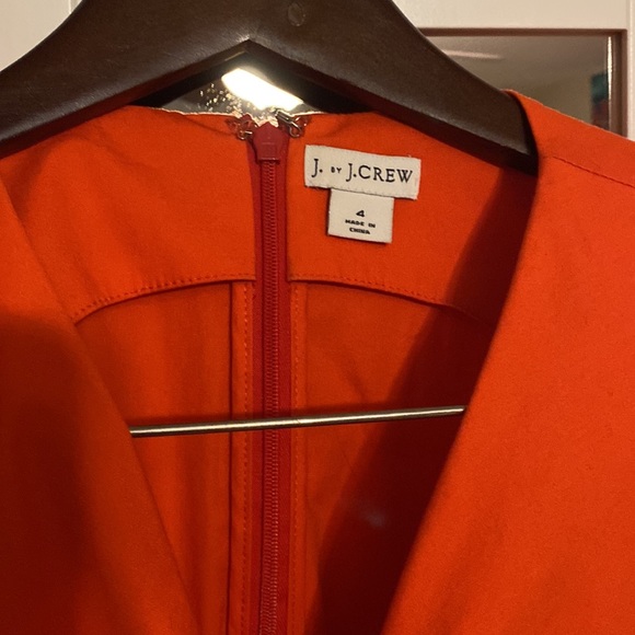 J. by J. Crew Wrap Midi Dress - Picture 2 of 4